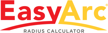 EasyArc Radius Calculator