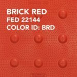 Tuftile Polymer Line Brick Red