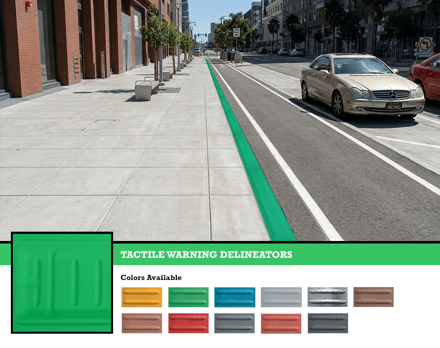 An example of a Detectable Warning Surface