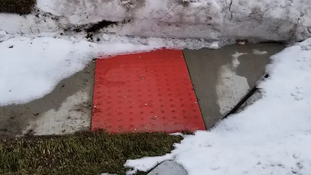 How Snow Removal Practices Can Affect Detectable Warning Surfaces